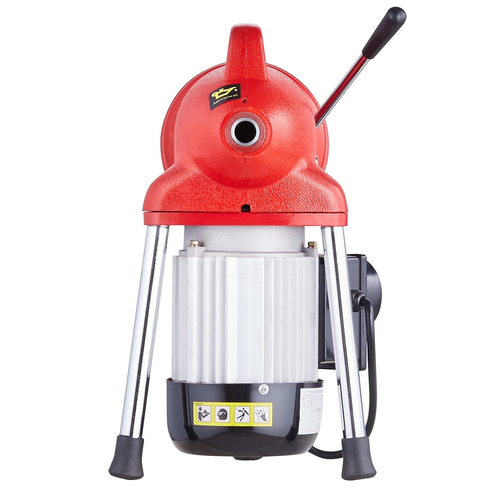 Drain Cleaner Machine 120FT x 5/8In 370W Sectional Snake Auger Manual Feed