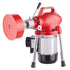 Drain Cleaner Machine 120FT x 5/8In 370W Sectional Snake Auger Manual Feed