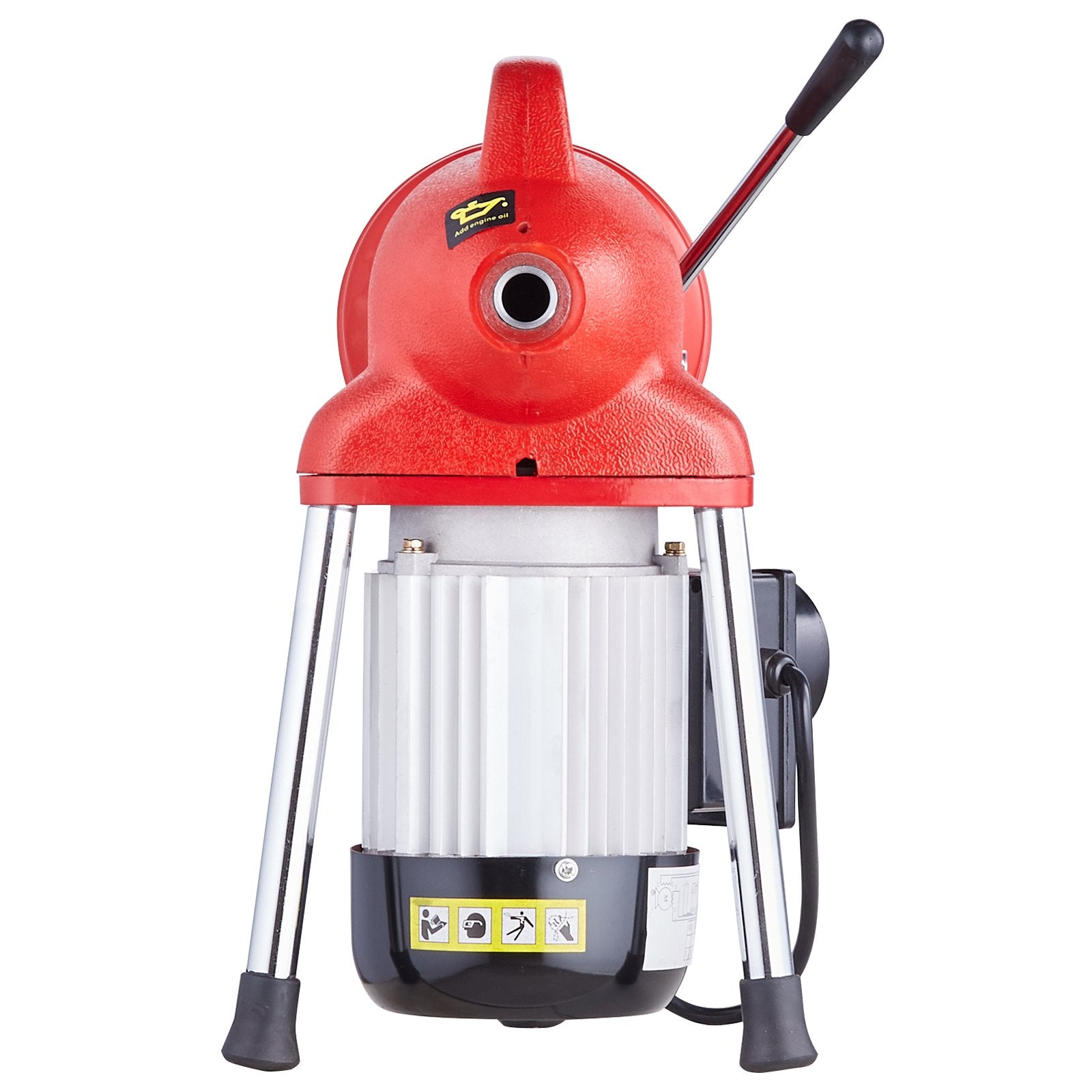 Drain Cleaner Machine 120FT x 5/8In 370W Sectional Snake Auger Manual Feed