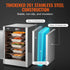 Hot Box Food Warmer, 5-Tier Concession Warmer with Water Tray, 5 Pans, Single-door and Adjustable Shelves, Stainless Steel Food Warmer Cabinet, Ideal for Storing Pizza, Chicken, Restaurant