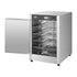 Hot Box Food Warmer, 5-Tier Concession Warmer with Water Tray, 5 Pans, Single-door and Adjustable Shelves, Stainless Steel Food Warmer Cabinet, Ideal for Storing Pizza, Chicken, Restaurant