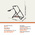 Foldable Racing Wheel Stand Adjustable Simulator Cockpit for Logitech