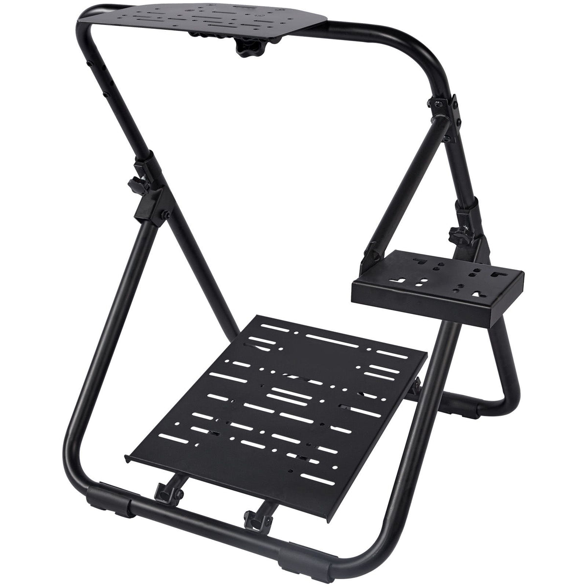 Foldable Racing Wheel Stand Adjustable Simulator Cockpit for Logitech
