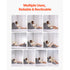 4PCS Adjustable Wedge Pillow Set Orthopedic Bed Support for Sleeping