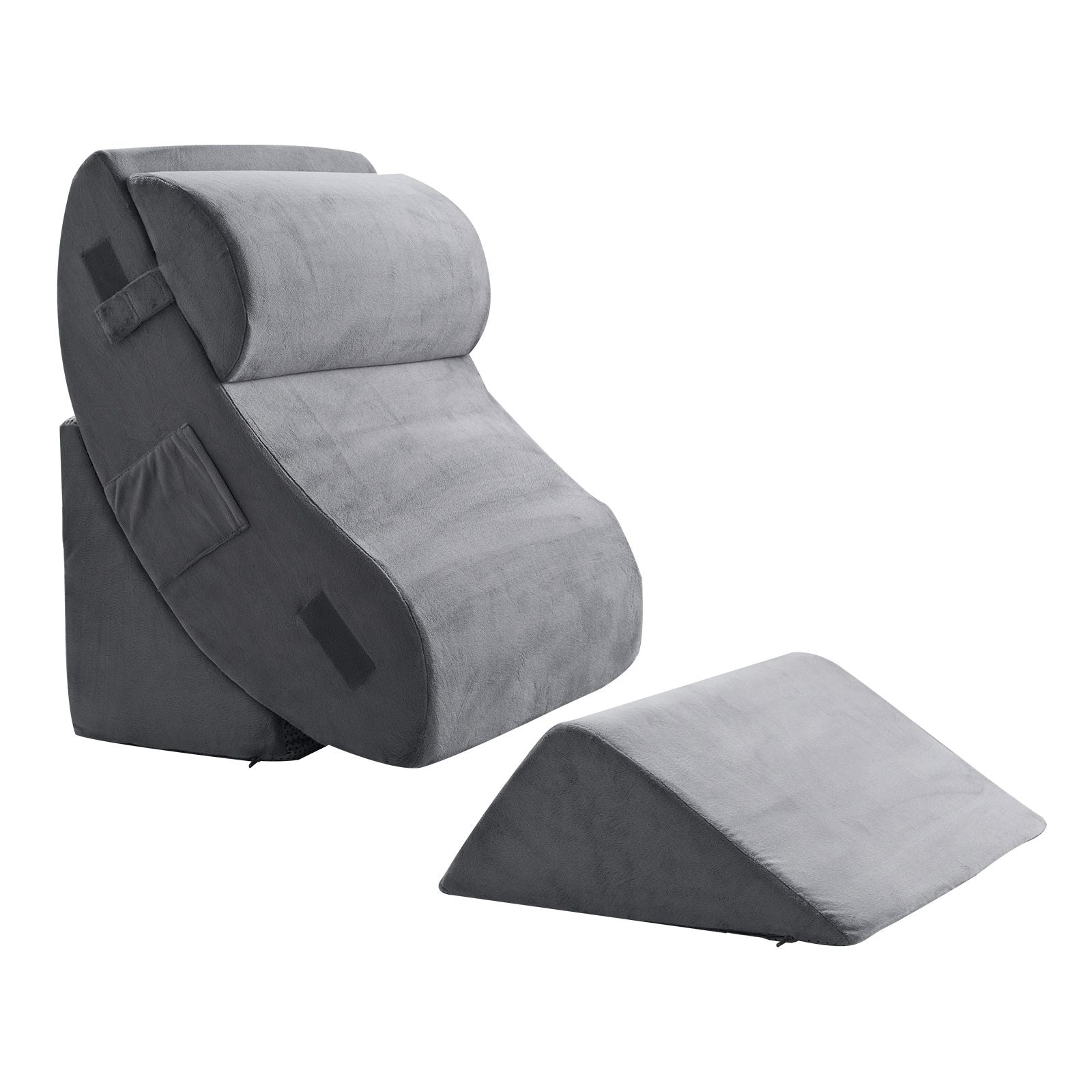 4PCS Adjustable Wedge Pillow Set Orthopedic Bed Support for Sleeping