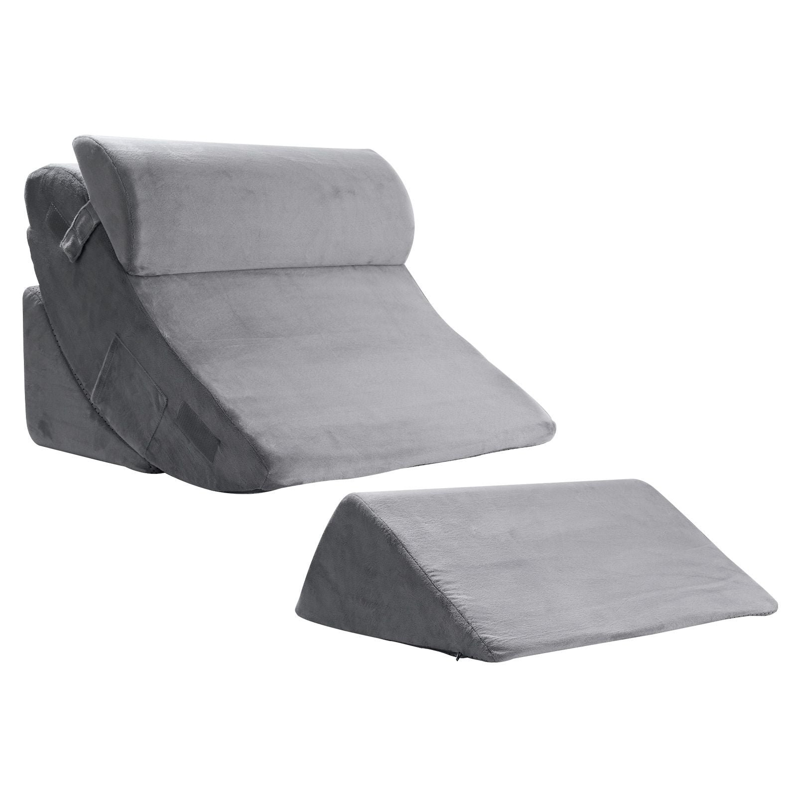 4PCS Adjustable Wedge Pillow Set Orthopedic Bed Support for Sleeping