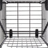 Folding Shopping Cart 40.8kg Capacity Rolling Grocery Laundry Utility Cart