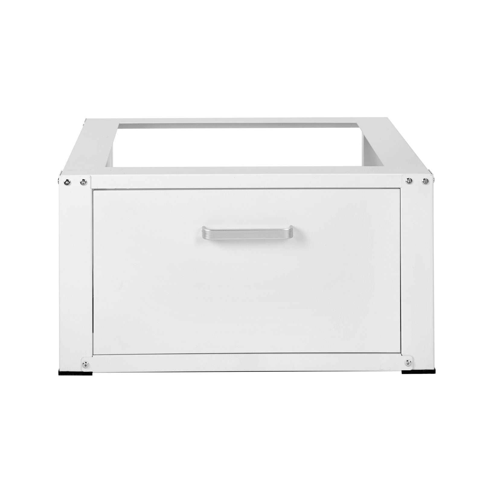 Laundry Pedestal 686mmmW x 366mmH, Washer And Dryer Base Stand Platform Universal Fit 299kg Capacity, Heavy Duty Multi-Functional Base for Washing Machine with Drawer & Rich Accessories