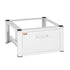 Laundry Pedestal 686mmmW x 366mmH, Washer And Dryer Base Stand Platform Universal Fit 299kg Capacity, Heavy Duty Multi-Functional Base for Washing Machine with Drawer & Rich Accessories