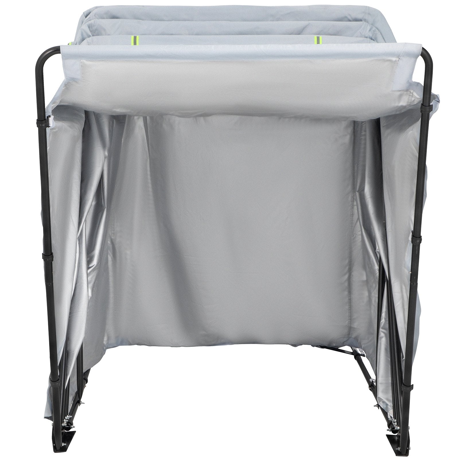 VEVOR Basket Truck, 8 Bushel Steel Canvas Laundry Basket, 3