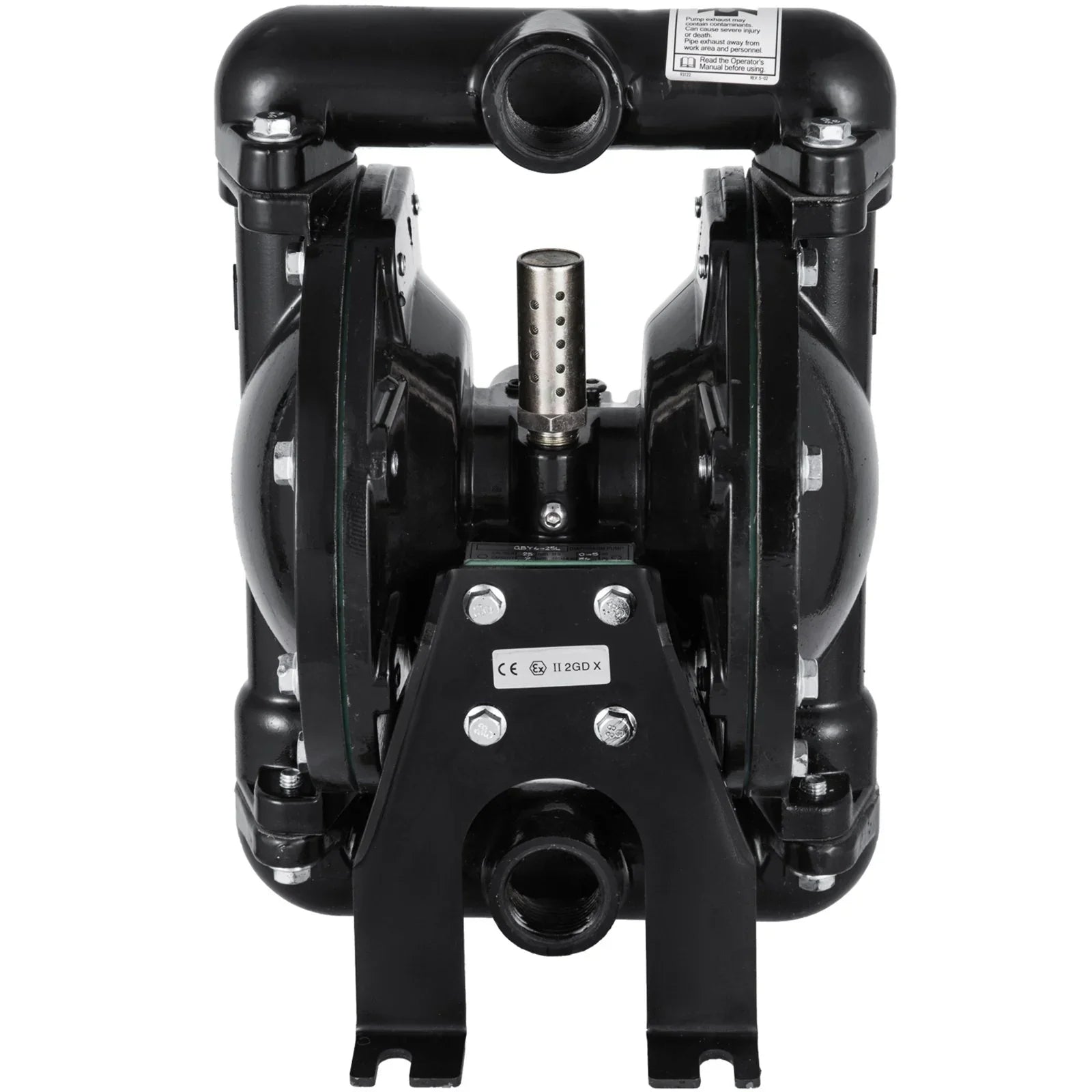 Air-Operated Double Diaphragm Pump 24 GPM 1 Inch Inlet And Outlet