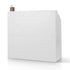 Reception Desk, 1180 x 500 x 1115 mm Rectangular Front Counter Table, Office Reception Desk, Retail Counter and Front Reception Counter, for Checkout, Lobby, Beauty Salon and Office, White
