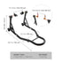 Motorcycle Bike Stand Rear 850 LBS Forklift Spoolift Paddock Swingarm Lift