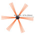 9M Chimney Sweep Kit with 9 Flexible Nylon Rods & Cleaning Brush