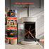 30ft Chimney Sweep Kit Extendable Fireplace Brush with Flexible Rods