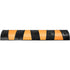 VEVOR Rubber Speed Bump, 1 Pack 2 Channel Speed Bump Hump, 72.8\" Long Modular Speed Bump Rated 22000 LBS Load Capacity, 72.8 x 12.2 x 2.2 Garage Speed Bump for Asphalt Concrete Gravel Driveway-6 FT