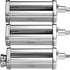 3Pcs Pasta Attachment for KitchenAid Stand Mixer Pasta Roller Cutter Set