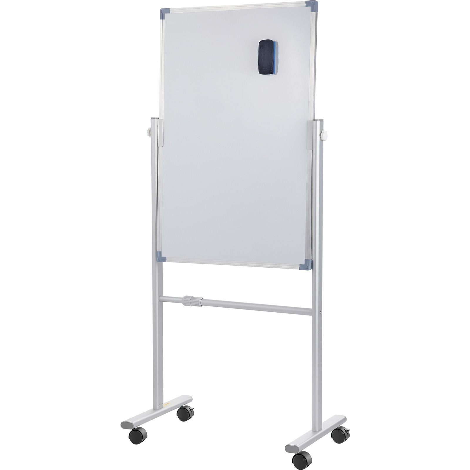 Mobile Dry Erase Board Magnetic Whiteboard w/ Stand 60 x 90cm Double Sided