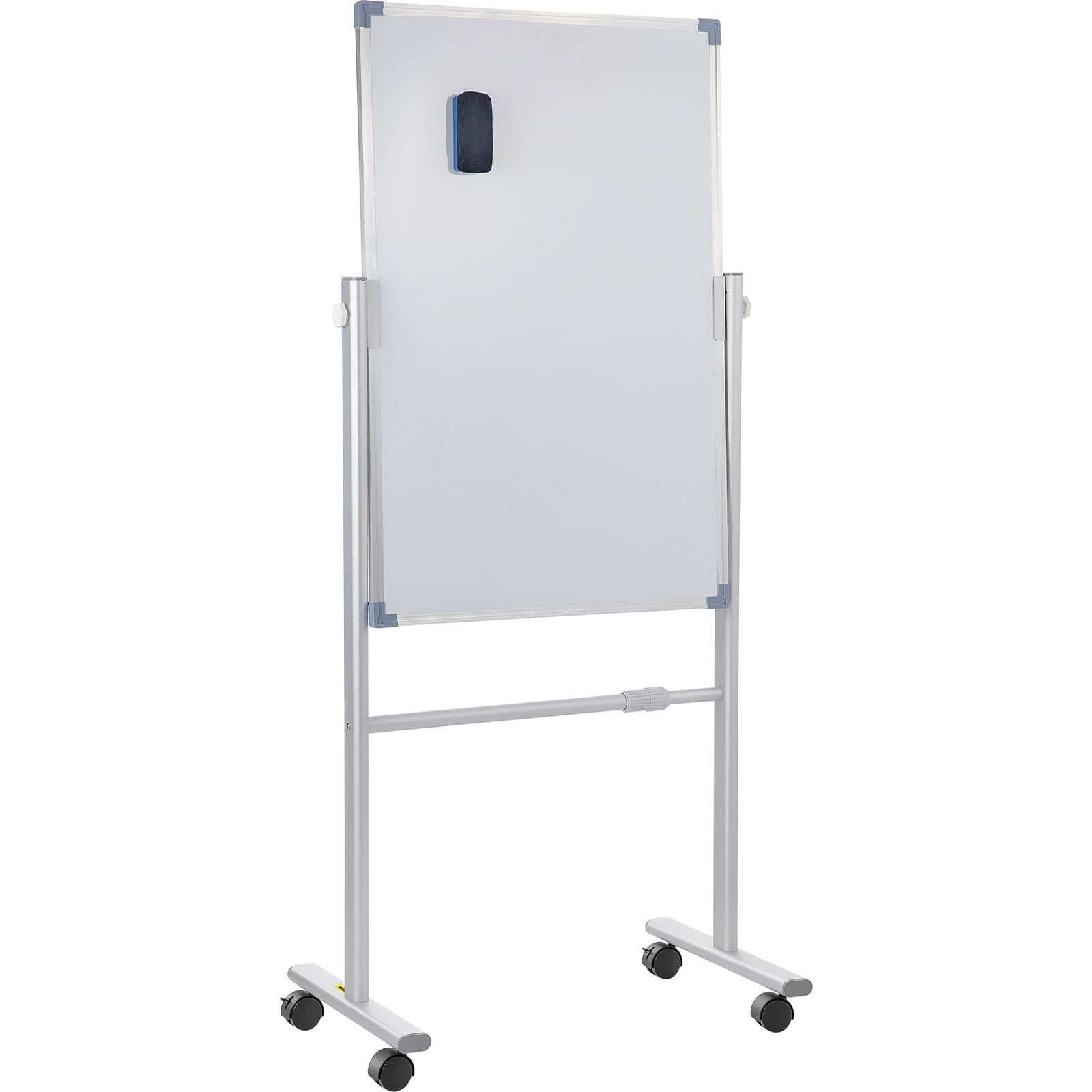 Mobile Dry Erase Board Magnetic Whiteboard w/ Stand 60 x 90cm Double Sided