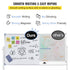 VEVOR Mobile Dry Erase Board Magnetic Whiteboard w/ Stand 60 x 90cm Double Sided