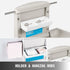 Horizontal Ba Changing Table Wall-mounted Ba Diaper Changing Station Vertical Fold Down Ba Changing Table