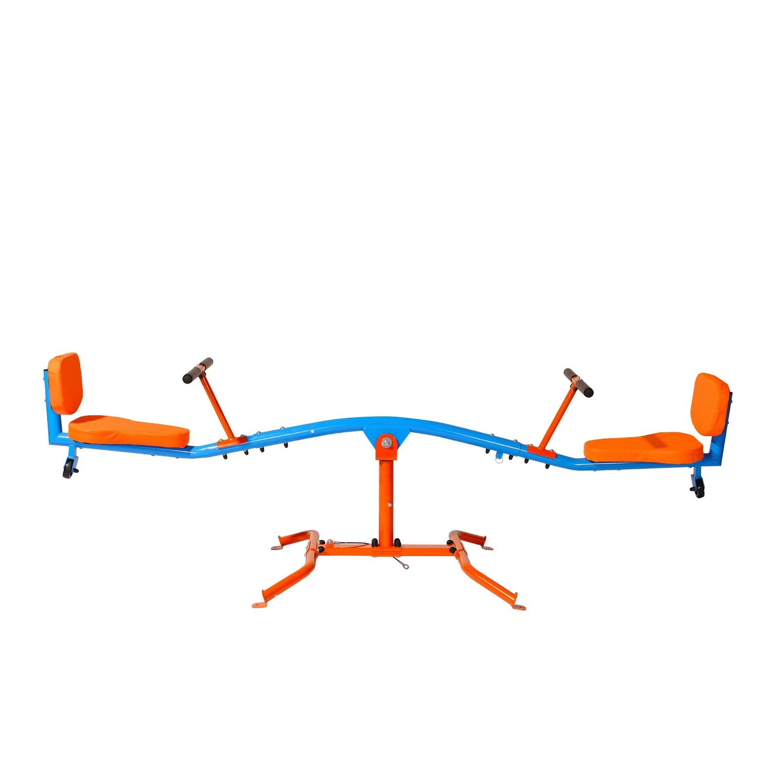 Kids Seesaw 136 kg Capacity 360 Degrees Rotating Teeter Totter Aged 3+