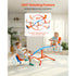 Kids Seesaw 136 kg Capacity 360 Degrees Rotating Teeter Totter Aged 3+