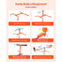 Kids Seesaw 136 kg Capacity 360 Degrees Rotating Teeter Totter Aged 3+