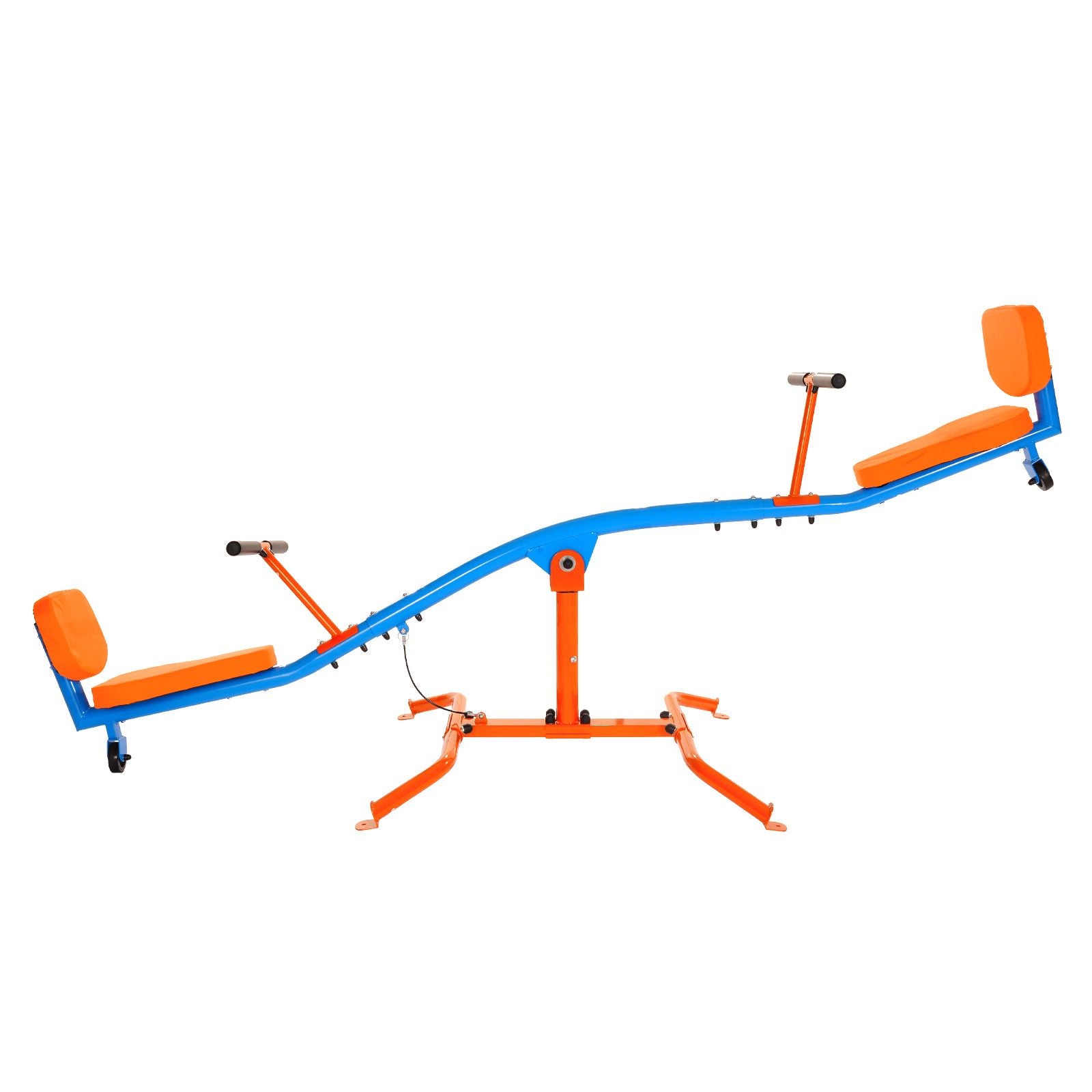Kids Seesaw 136 kg Capacity 360 Degrees Rotating Teeter Totter Aged 3+
