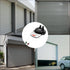 Garage Roller Door Opener, 800 N Lift Force 164 ft Remote Control, 220V Electric Roller Gate Opener, Auto Garage Roller Gate Opener Kit with 2 Remote, Apply for Garage Store