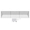 Chicken Tunnels, 300 x 71 x 61.5cm (LxWxH) Chicken Tunnels for Yard, Portable Chicken Tunnels for Outside Easy Installation, Chicken Coop Run, Suitable for Chickens, Ducks, Rabbits