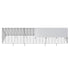 Chicken Tunnels, 300 x 71 x 61.5cm (LxWxH) Chicken Tunnels for Yard, Portable Chicken Tunnels for Outside Easy Installation, Chicken Coop Run, Suitable for Chickens, Ducks, Rabbits