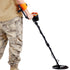 Metal Detector for Adults&Kids, 250mm, Professional Adjustable Higher Accuracy Gold Detector, IP68 Waterproof Coil with LCD Display 7 Modes Advanced DSP Chip, for Detecting Gold Treasure Hunting
