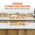 Pastry Display Case, 2-Tier Commercial Countertop Bakery Display Case, Acrylic Display Box with Rear Door Access & Removable Shelves, Keep Fresh for Donut Bagels Cake Cookie