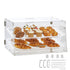 2 Tier Acrylic Pastry Display Case Bakery Countertop Food Display Box
