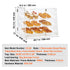 3 Tier Acrylic Pastry Display Case Bakery Countertop Food Display Box