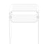 Clear Acrylic Side Table 2 Tier Transparent Bedside Nightstand Storage Shelf
