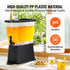 Beverage Dispenser, 3 Gallon Drink Dispenser for Parties, Plastic Juice Dispenser with Stand Spigot Lid, Iced Tea Lemonade Juice Water Dispenser, for Restaurants, Hotels, Parties