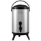 Stainless Steel Insulated Beverage Dispenser, 7.6 Liter, Thermal Hot and Cold Drink Server Dispenser with Spigot Handle, Food-grade for Hot Tea Coffee Water Restaurant Drink Shop