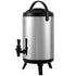 Stainless Steel Insulated Beverage Dispenser, 7.6 Liter, Thermal Hot and Cold Drink Server Dispenser with Spigot Handle, Food-grade for Hot Tea Coffee Water Restaurant Drink Shop