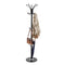 Freestanding Coat Rack, Metal Coats Rack Stand with Umbrella Holder, Stable Marble Base & 14 Hooks, Hall Coat Tree for Entryway, Bedroom, Living Room, Stylish Coats Hanger for Hats, Scarves, Bag