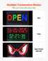 27x14in Programmable LED Sign Digital Scrolling Display Board P5 Fullcolor