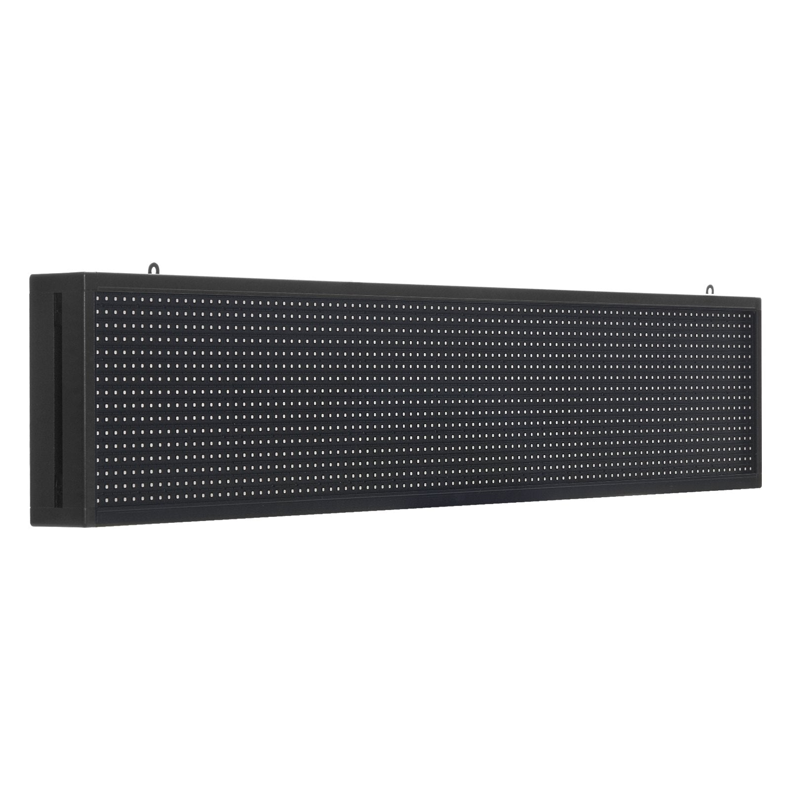 Programmable LED Sign, P10 Full Color Flexible Digital Scrolling Panel, DIY Custom Text Pattern GIF Display Board, Bluetooth APP Control Message Shop Sign for Store Business Advertising, 40x8 in