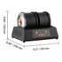 8lbs Rock Tumbler Kit Double Barrel Stone Polisher 4 Speed Timer