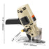 250W Electric Fabric Cutter Machine 100mm Rotary Blade 27mm Cutting Depth
