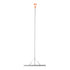 Landscape Rake, 914 mm Wide Head 2590 mm Handle, Large Heavy Duty Aluminum Landscaping Leaf Rake Tool, Asphalt Level for Loosening Soil, Garden & Yard, Pond Gravel & Beach Lawn Care, 15.8m Rope
