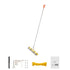 Heavy Duty Landscape Rake 914mm Aluminum Head Garden Leaf Rake Tool