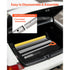 Heavy Duty Landscape Rake 914mm Aluminum Head Garden Leaf Rake Tool