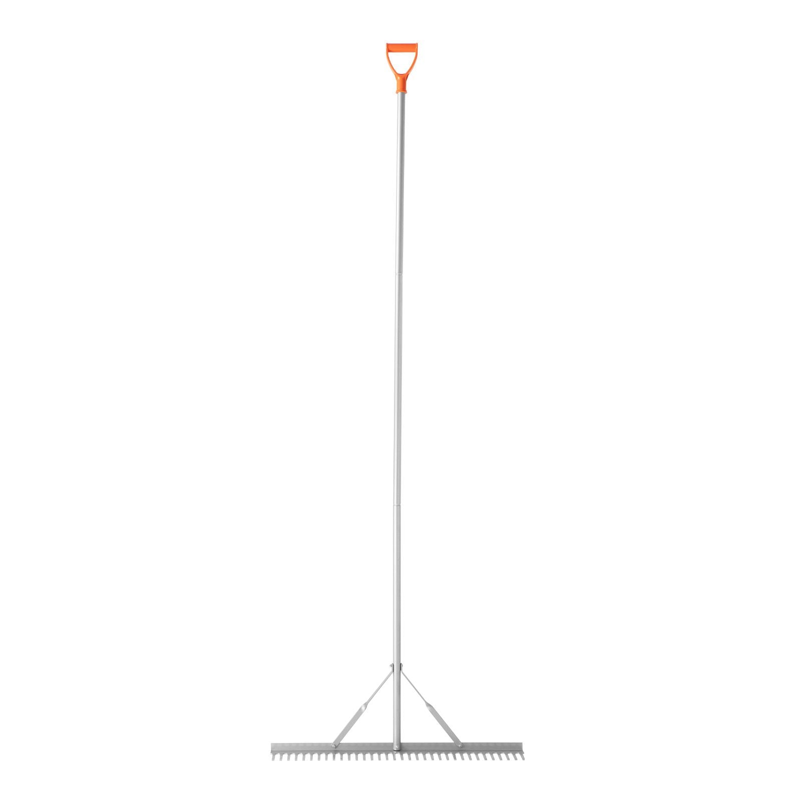 Heavy Duty Landscape Rake 914mm Aluminum Head Garden Leaf Rake Tool