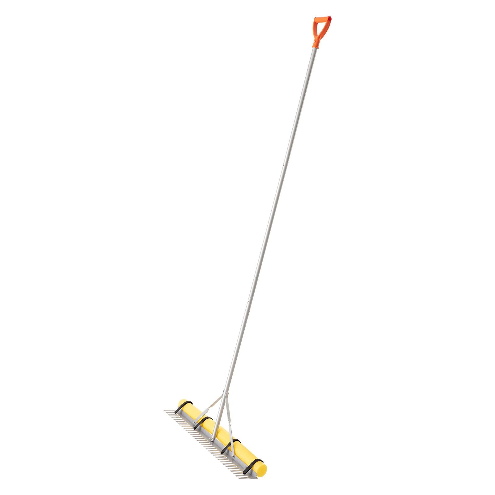 Heavy Duty Landscape Rake 914mm Aluminum Head Garden Leaf Rake Tool